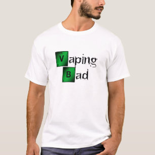 T-shirt Vape   Vaping Bad Parody par VapeGoat