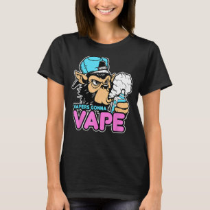 T-shirt Vapers Gonna Vape Gorilla Vape Tee
