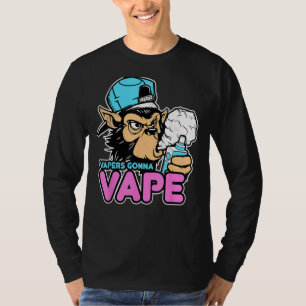 T-shirt Vapers Gonna Vape Gorilla Vape Tee