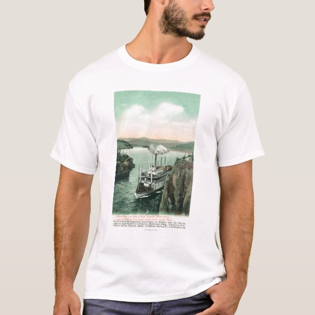 T-shirt Vapeur de cheval blanc (Devant)