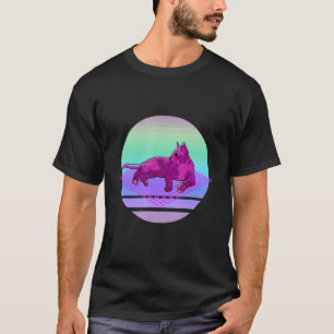 T-shirt Vapeur esthétique Rétro Synthwave Inspiré Ca