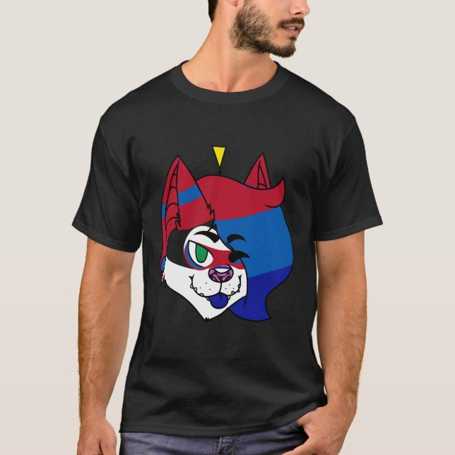 T-shirt Vapeur Le Huskykat ! (Devant)