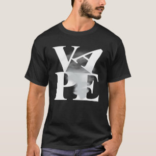 T-shirt Vapeur   Pop 70's Style VAPE -Cloud DK par VapeGoa