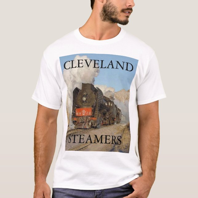 T-shirt Vapeurs Jersey parti de Cleveland (Devant)