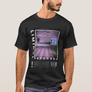 T-shirt Vaporwave des espaces limites