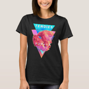 T-shirt Vaporwave Tendies Chicket Tenders Japonais Kanji C