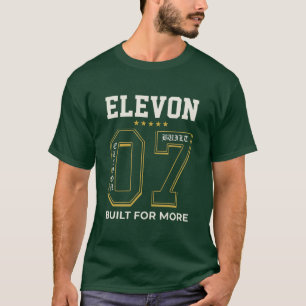 T-Shirt Varsity ELEVON 07 Conçu Pour Plus
