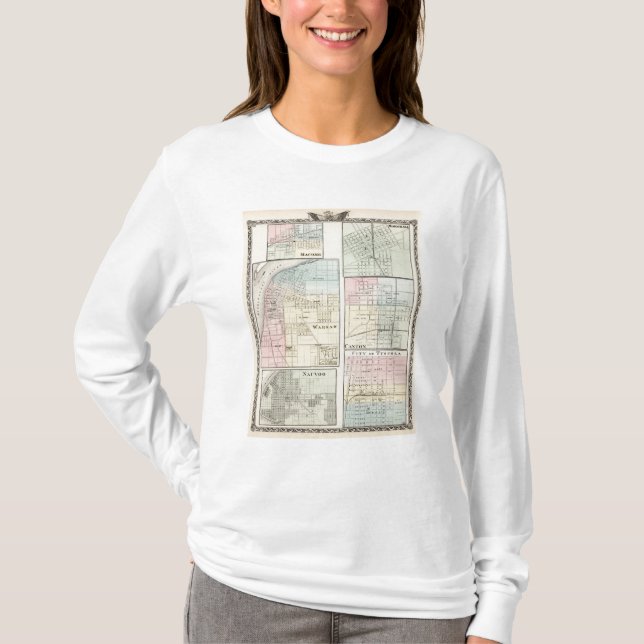 T-shirt Varsovie, Macomb, Marshall, canton (Devant)