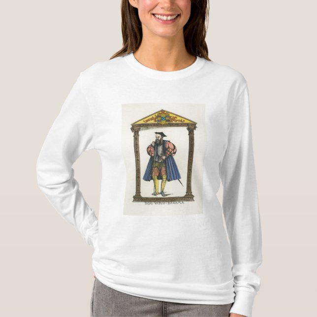 T-shirt Vasco da Gama (Devant)
