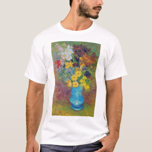 T-shirt Vase avec marguerites et anémones, Van Gogh