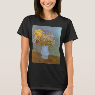 T-shirt Vase de Vincent van Gogh avec lilas, marguerites, 