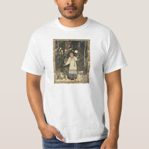 T-shirt Vasilisa le Beau à la cabane de Baba Yaga - I
