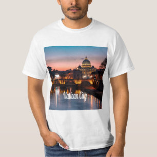 T-shirt Vatican La Nuit Église Catholique Romaine