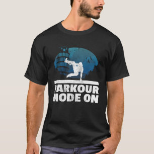 T-shirt Vault Parkour Mode Sur Extreme Sport Free Running 