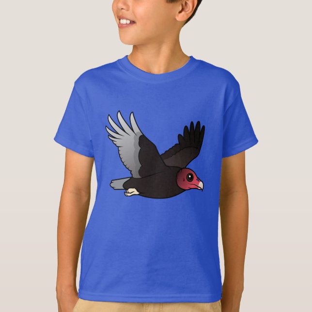 T-shirt Vautour de Turquie de vol (Devant)