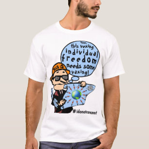 T-shirt Vaxing liberté (lumière)