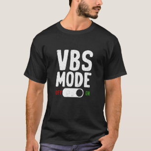 T-shirt VBS Vacances Bible Mode École Sur Été Chrétien