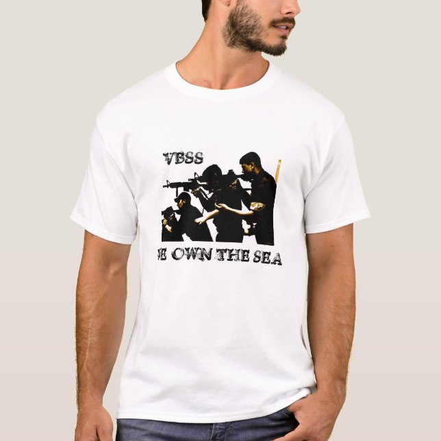 T-SHIRT VBSS NOUS POSSÉDONS LA MER (Devant)