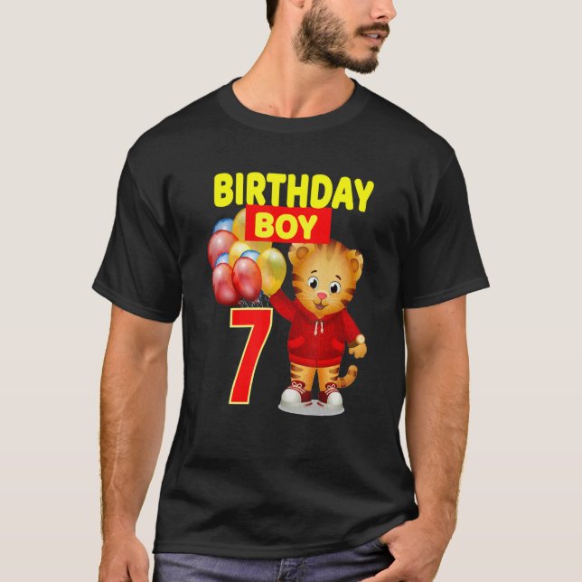 T-shirt Vebyhogh Daniel Tiger 7 Ancien Jour B (Devant)