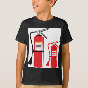 T-shirt Vecteur d'extincteur