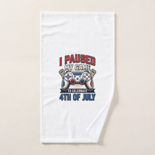 T-shirt vectoriel vintage du 4 juillet pour joueur