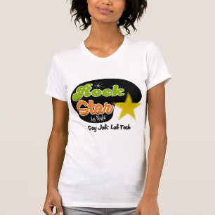 T-shirt Vedette du rock par nuit - technologie de