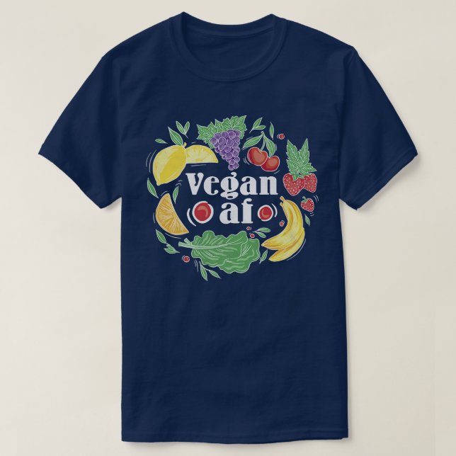 T-shirt Vegan AF (Design devant)