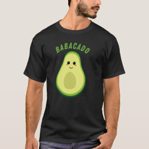 T-shirt Vegan Avocado Baba Avocado papa correspondant Avoc