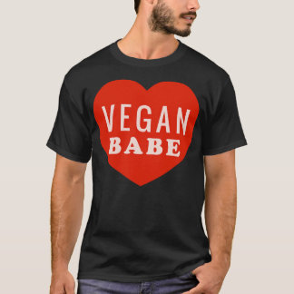 T-shirt Vegan Babe