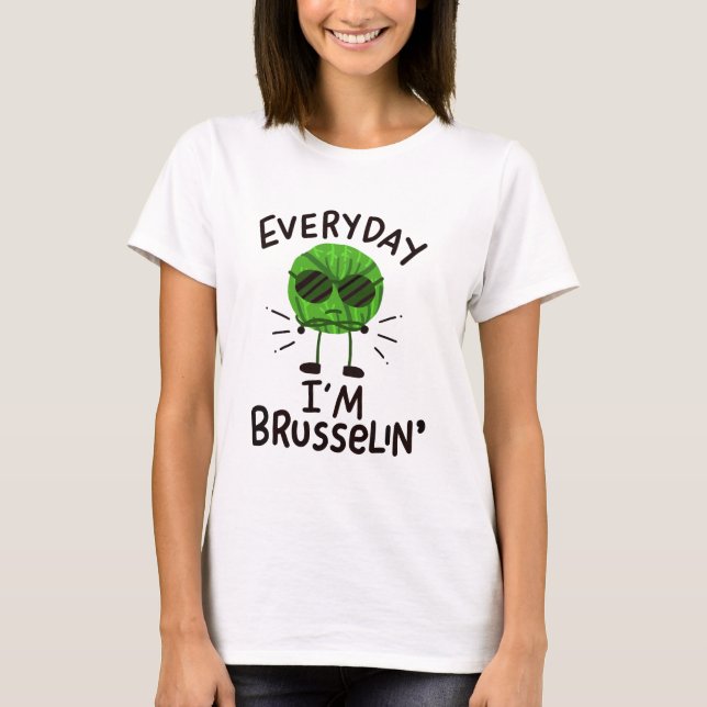 T-shirt Vegan Brussels Sprouts (Devant)
