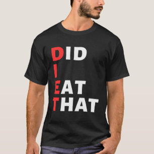 T-shirt Vegan Diet Ai-Je Mangé Cela