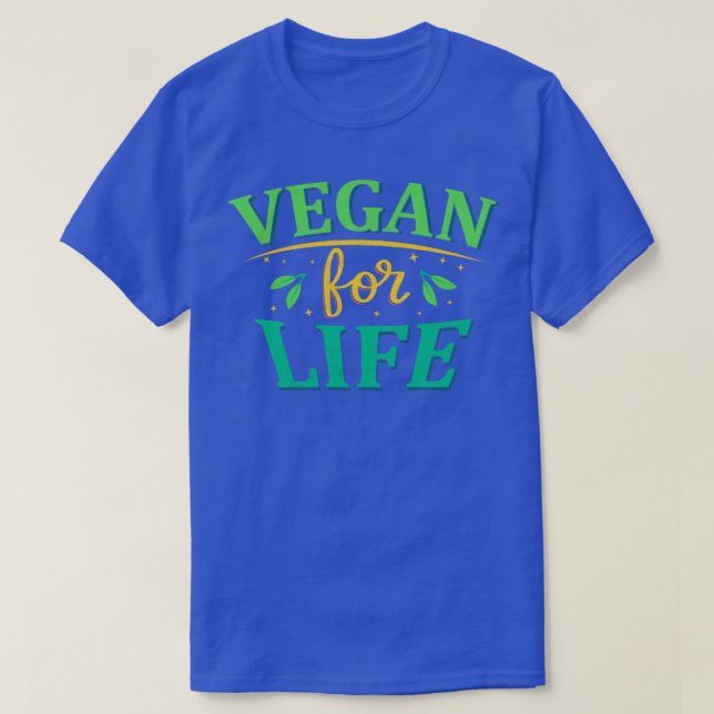 T-shirt Vegan for Life 1 (Design devant)
