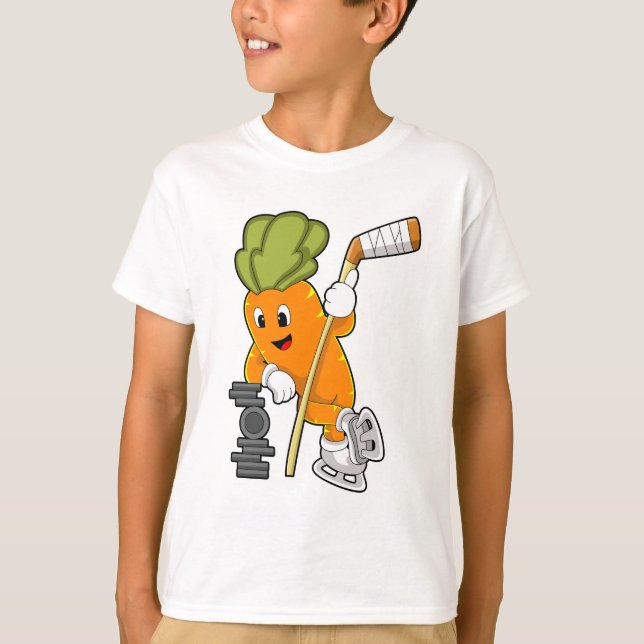 T-shirt Vegan Ice Hockey (Devant)