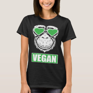 T-shirt Vegan  monkey