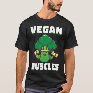 T-shirt Vegan Muscles Bodybuilding Bodybuilder Tr Personne