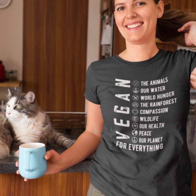 T-shirt Vegan pour tout régime basé sur le Plante (Créateur téléchargé)