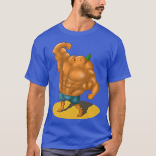T-shirt Vegan Power Végétarien Plante Citrouille Bodybuild