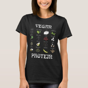 T-shirt Vegan Protein Végétarien