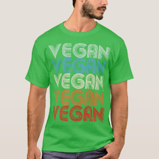 T-shirt Vegan Retro