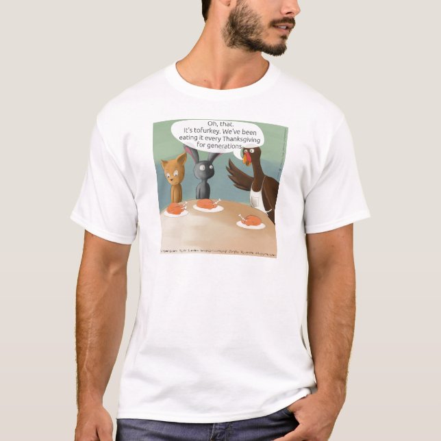 T-shirt Vegan Thanksgiving (Devant)