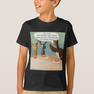 T-shirt Vegan Thanksgiving