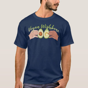 T-shirt Vegan Thanksgiving mignon Avocado Wishbone