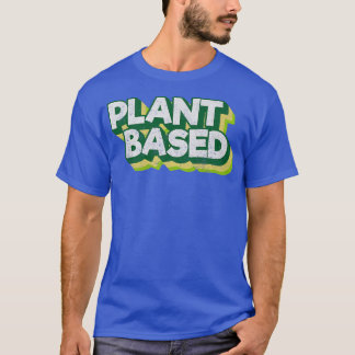 T-shirt Vegan Vegetarian Food Vegetarian Vegas Plante Basé