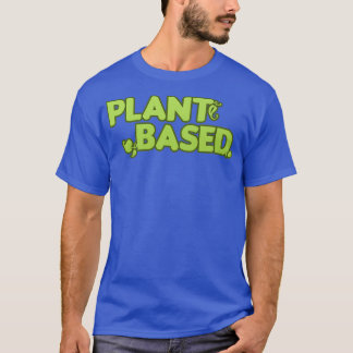 T-shirt Vegan Vegetarian Food Vegetarian Vegas Plante Basé
