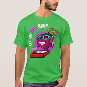 T-shirt Vegan Vegetarian Gardening Beetroot Let The Beet D