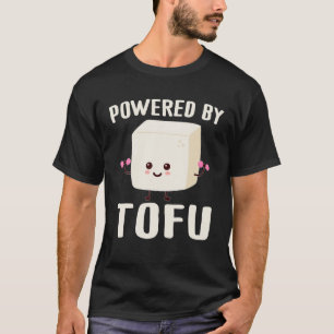 T-shirt Vegan Vegetarian Love Tofu Powered Par Tofu