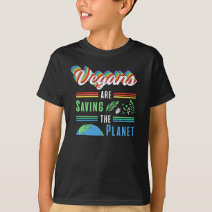 T-shirt Veganism Veggie Vegetables Vegas Animaux végétaux 