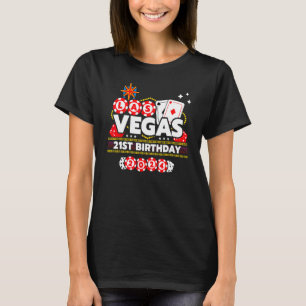 T-shirt Vegas 21e anniversaire - Vegas Anniversaire - Vega