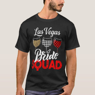 T-shirt Vegas Bride Squad 2026 Married in Vegas