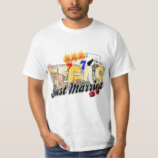T-shirt Vegas Mariage vient de se marier